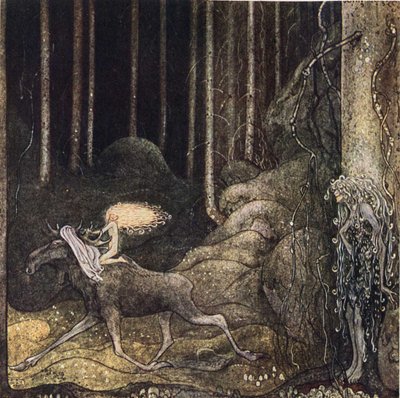 The Tale of the Moose Skutt and Little Princess Tuvstarr by John Bauer